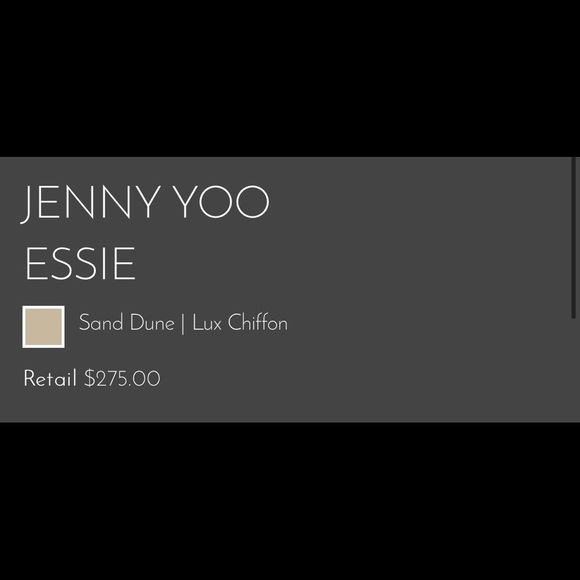 Jenny Yoo Bridesmaid Dress: Essie/Sand Dune - Picture 4 of 5